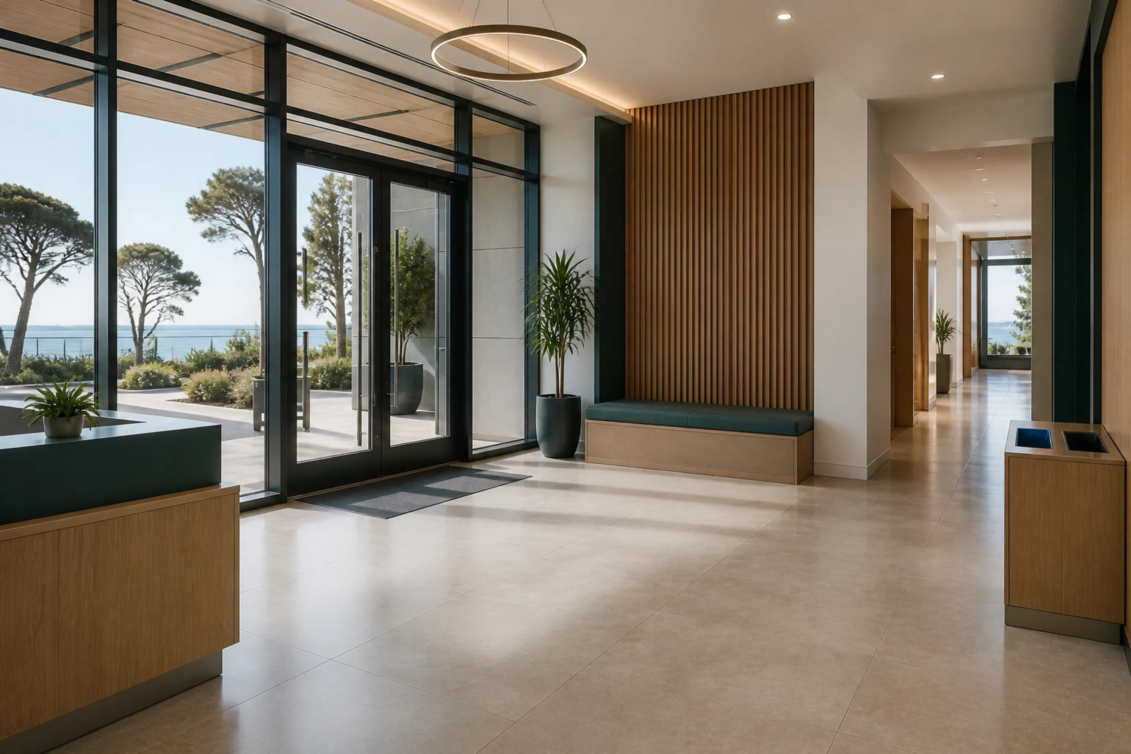 Janitorial Services commercial interior in Santa Cruz